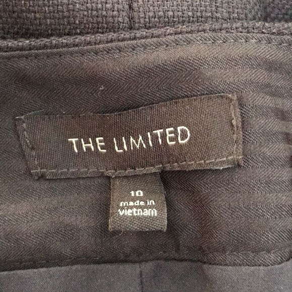 Stylish brown linen and polyester skirt size 10 from the Limited. - Picture 2 of 7